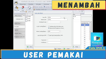 24 Menambah User Pemakai pada IPOS 4 - PROGRAM IPOS 4