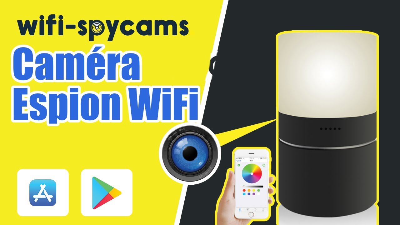 Lampes WiFi caméra espion