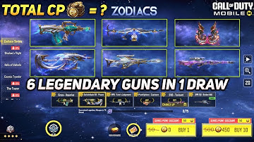 Buying full Zodiacs Series Lucky Draw CODM | Total CP for ZODIACS SERIES Cod Mobile