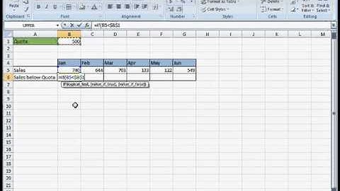 Create a Graph with Conditional Formatting