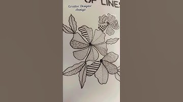 Composition of lines🖤🤍🖤✨ (Part of fashion sketching) #shorts #shortsfeed #shortstrend #typesoflines