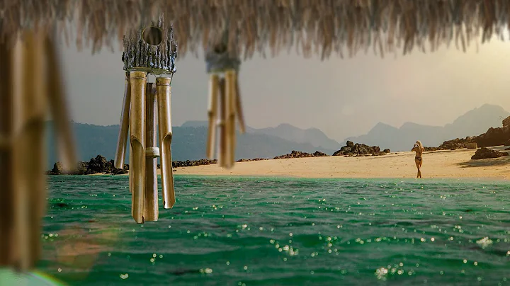 Calming Bamboo Wind Chimes By The Beach Guaranteed To Soothe Your Soul (10 Hours) Sleep, Meditate