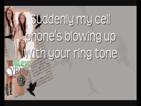 Miley Cyrus-Goodbye (Full Song+Lyrics On The Screen)