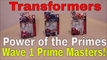 Transformers Power of the Primes Wave 1 Prime Masters - GotBot True Review NUMBER 346