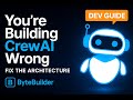 You’re Building CrewAI Wrong: Fix Your Multi-Agent Architecture