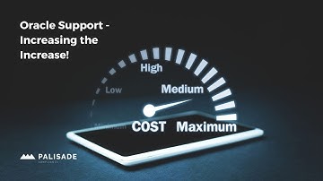 Oracle Support - Increasing the Increase!