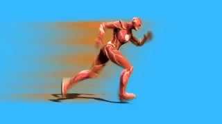 Green Screen Super Hero FLASH Fast Speed - Footage PixelBoom