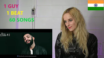 Reacting to 1 GUY | 1 BEAT | 60 SONGS | Aarij Mirza | Mashup