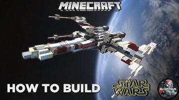 Rebel Alliance X-Wing | Minecraft Star Wars tutorial