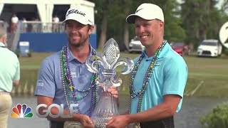 Davis Riley, Nick Hardy's friendship led to 2023 Zurich Classic win | Golf Today | Golf Channel