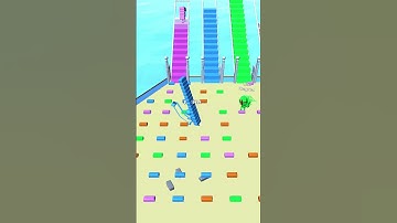 Bridge Race All Levels Gameplay Android,ios Level 1 #short