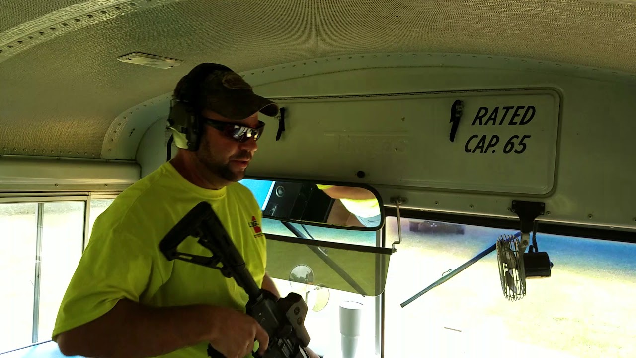 Davenport school bus driver training. It's all about fire superiority