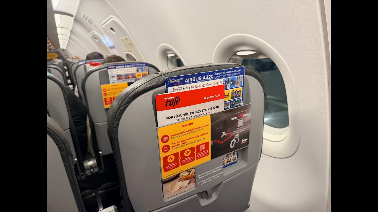 Pegasus Airlines Flight Experience | A320neo | London STN ✈ Istanbul SAW