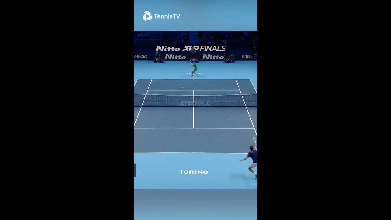 EPIC Novak Djokovic Match Point Winner and Reaction!