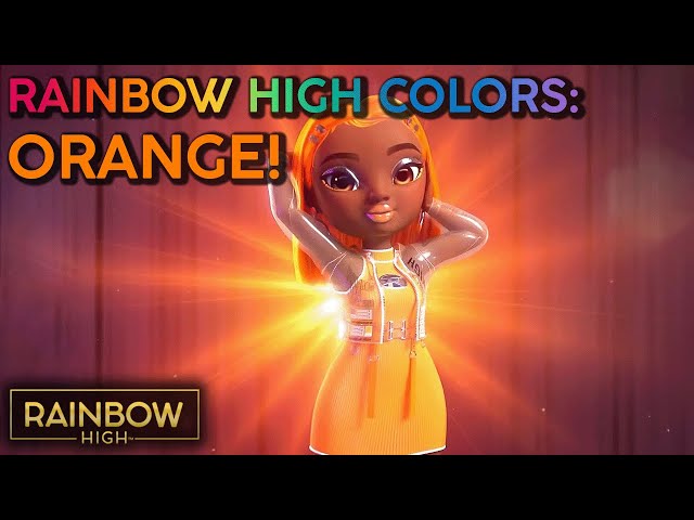 Rainbow High Colors: Orange! 🧡