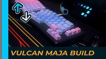 KBDFans Vulcan Maja with Holy Pandas | updn