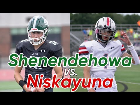 Shenendehowa vs. Niskayuna High School Football 2023
