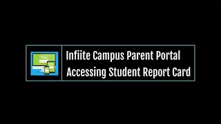 Accessing a Student Report Card