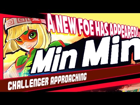 Super Smash Bros Ultimate – MR SAKURAI PRESENTS Min Mim an ARMS CHARACTER!
