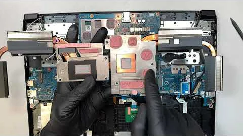 Acer Nitro 5 AN515 Tear Down Upgrade Disassemble