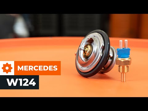 Как заменить датчик температуры и термостат на MERCEDES W124 [ВИДЕОУРОК AUTODOC]