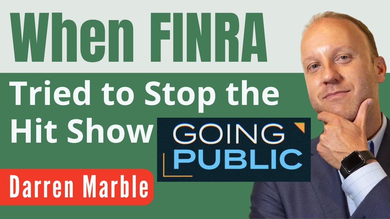 In this episode of Capital Ideas, we sit down with Darren Marble, the visionary behind Going Public, a streaming platform built around Regulation Crowdfunding and Regulation A+ offerings where viewers can invest in startups in real time. Marble breaks down the massive cultural shift of the modern "investumer" and explains why storytelling is actually the ultimate form of transparency and due diligence.