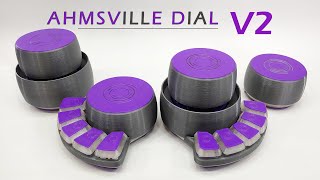AHMSVILLE DIAL V2 | A DIY 3D printed Programmable Wireless Controller.