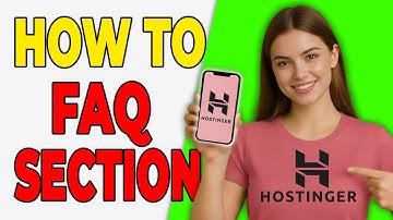 How To Add FAQ Section In Hostinger Website Builder (Quick Tutorial)