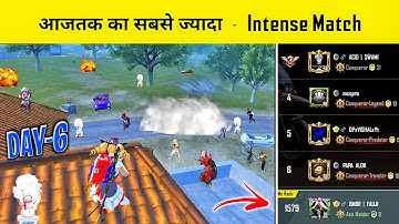 🔥 Most Intense BGMI Match in Conqueror Lobby 20 Players Alive in Last Zone -Leaderboard Hacker vs Me