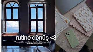 ufaktan rutine dönüyoruz 🎀