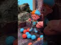 Il gioco delle biglie con Blippi #shorts