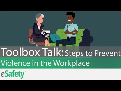 2 Minute Toolbox Talk: Steps to Preventing Workplace Violence