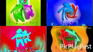 Noggin And Nick Jr Logo Collection Quadparison 10