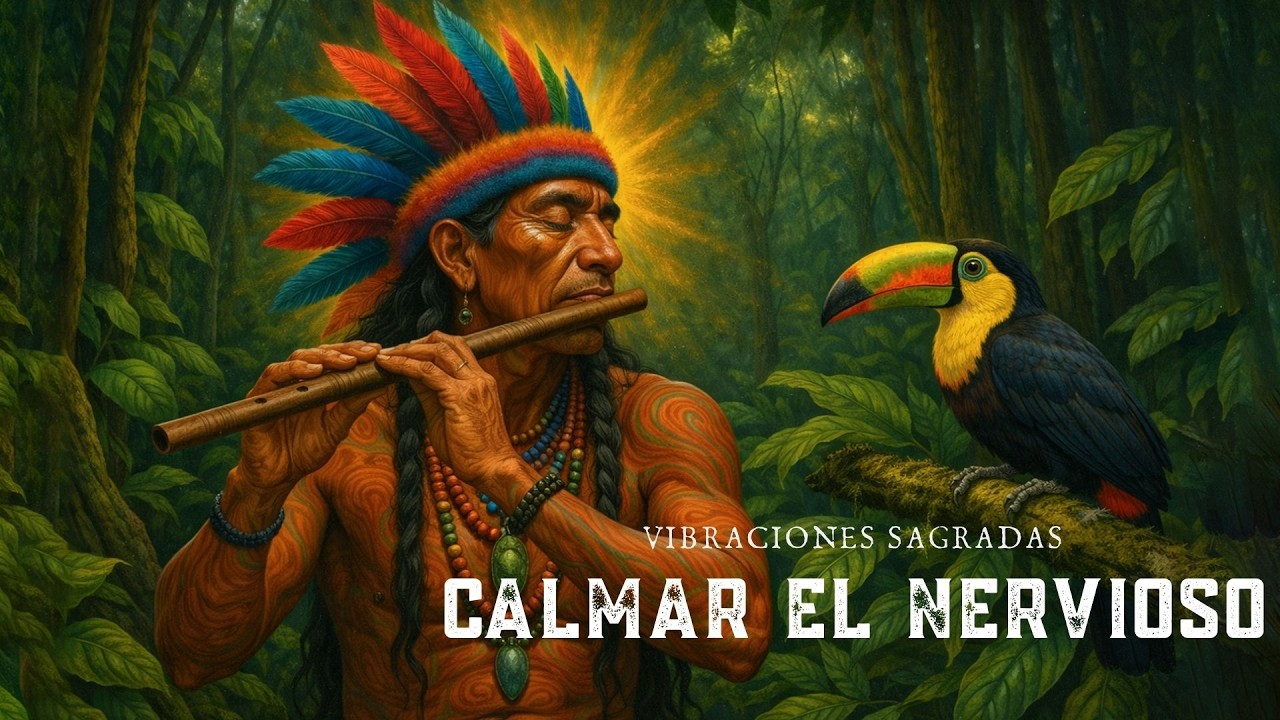 Música chamánica para calmar el sistema nervioso 🌀 VIBRACIONES SAGRADAS