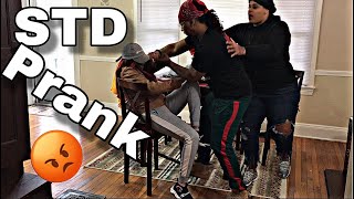 STD PRANK ON HUSBAND!!! ( Gone wrong) Update