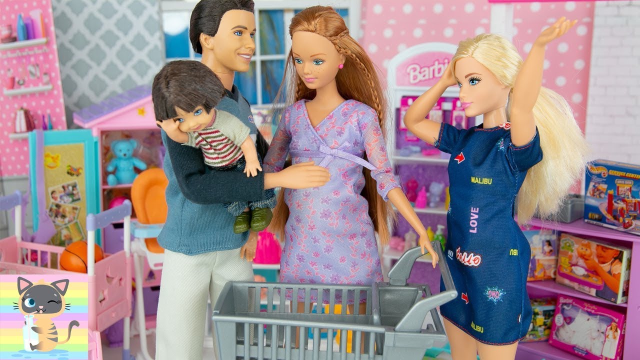 barbie happy family