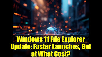 Windows 11 File Explorer Update: Faster Launches, But at What Cost?