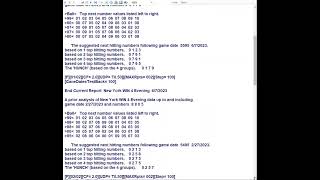 New York WIN 4 Evening Next Number Analysis 2023
