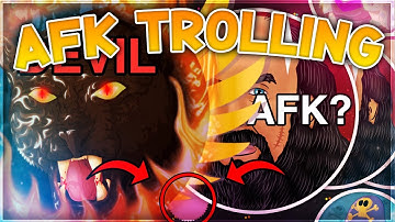 AGMA.IO AFK TROLLING *PART 2* // 100XXL BOT DESTRUCTION!