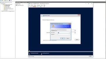 Installing Windows using WDS