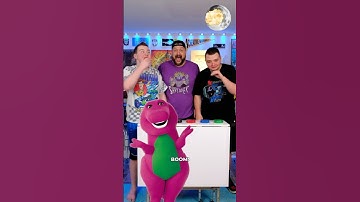 Barney is a Boom!! 😜🤣 #shorts #uploadsoffun