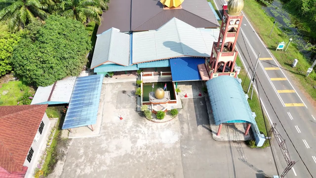 DJI Mini 4 Pro: Masjid Nurul Hidayah Parit Yob Aerial View