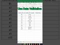 How to use data validation on phone number #excel #excelshorts #shorts #ytshorts