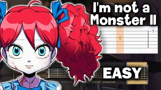 Miniatura de vídeo de "I'm not a Monster PART 2 - Poppy Playtime (by GHS) - Guitar tutorial (TAB)"