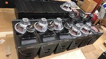 Loa array 30 củ JBL 2262 tiếp tục lên đường phục vụ cưới hỏi , tham khảo DVH 0363553277