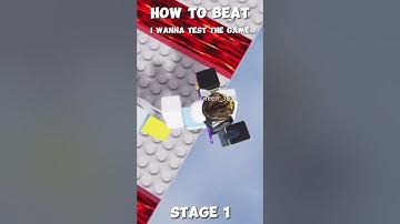 How to beat I wanna test the game - Stage 1