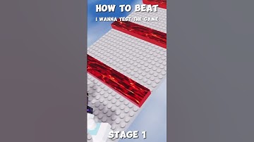 How to beat I wanna test the game - Stage 1