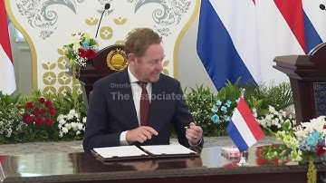 Indonesian and Dutch top diplomats hail Israel-Hamas agreement as "historic turning point"