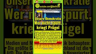 🚨#AfD #Antifa #Mainstream #Opposition #Gewaltkulisse #spd #CDU  #nius #Demokratie #voss #staatsfeind