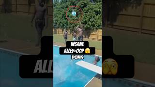The Craziest Pool Dunk Of All Time Via Certfied.robbtt